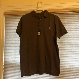 Ralph Lauren Dark Brown Polo Shirt